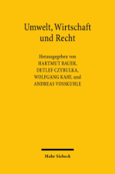 Buchcover Umwelt, Wirtschaft und Recht