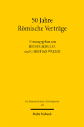Buchcover 50 Jahre Römische Verträge