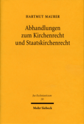 Buchcover Abhandlungen zum Kirchenrecht und Staatskirchenrecht