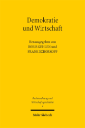 Buchcover Demokratie und Wirtschaft