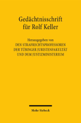 Buchcover Gedächtnisschrift für Rolf Keller