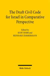 Buchcover The Draft Civil Code for Israel in Comparative Perspective