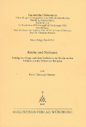 Buchcover Kirche und Nationen