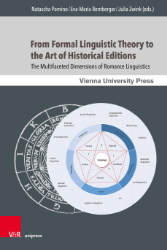 Buchcover From Formal Linguistic Theory to the Art of Historical Editions