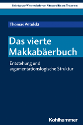 Buchcover Das vierte Makkabäerbuch