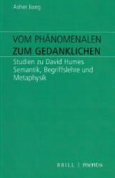 Buchcover Vom Phänomenalen zum Gedanklichen
