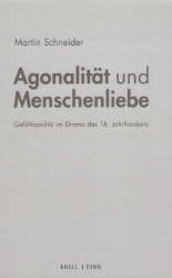 Buchcover Agonalität und Menschenliebe.