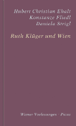 Buchcover Ruth Klüger und Wien.