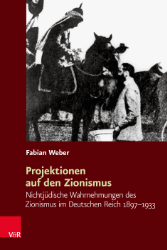 Buchcover Projektionen auf den Zionismus.