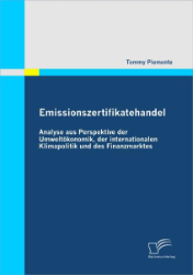 Buchcover Emissionszertifikatehandel