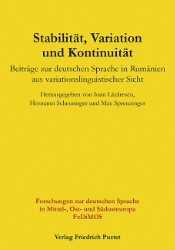Buchcover Stabilität, Variation und Kontinuität