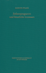 Buchcover Reformprogramm und bäuerliche Interessen