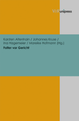 Buchcover Folter vor Gericht