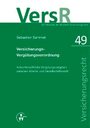 Buchcover Versicherungs-Vergütungsverordnung