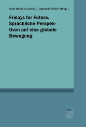 Buchcover Fridays for Future. Sprachliche Perspektiven auf eine globale Bewegung