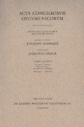 Buchcover Acta Conciliorum Oecumenicorum. Tom. IV, Vol. III: Index Generalis Tomorum I-IV, ...