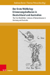 Buchcover Der Erste Weltkrieg: Erinnerungskulturen in Deutschland und Australien