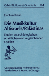 Buchcover Die Musikkultur Altisraels/Palästinas