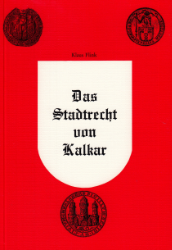 Buchcover Das Stadtrecht von Kalkar