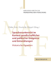 Buchcover Sprachenunterricht im Kontext gesellschaftlicher und politischer Ereignisse und Entwicklungen ...
