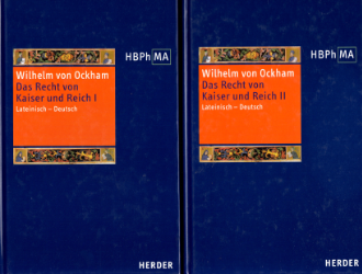 Buchcover De iuribus Romani imperii/Das Recht von Kaiser und Reich. III.2 Dialogus, Band I ...