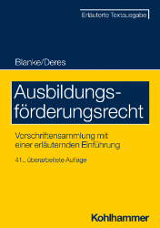Buchcover Ausbildungsförderungsrecht