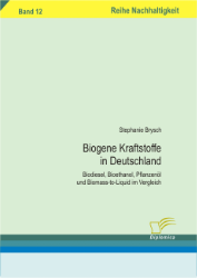 Buchcover Biogene Kraftstoffe in Deutschland