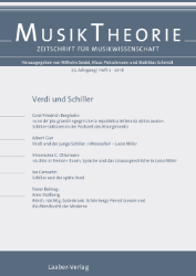 Verdi und Schiller