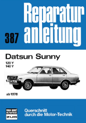 Buchcover Reparaturanleitung 387: Datsun Sunny ab 1978