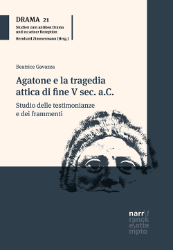 Buchcover Agatone e la tragedia attica di fine V sec. a.C.