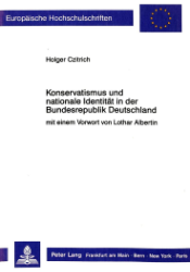 Konservatismus und nationale Identität in der Bundesrepublik Deutschland