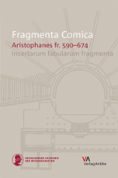 Buchcover Fragmenta Comica, Band 10.9: Aristophanes Teil 9, fr. 590-674
