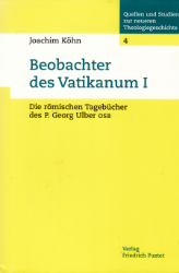 Buchcover Beobachter des Vatikanum I