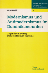 Buchcover Modernismus und Antimodernismus im Dominikanerorden