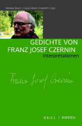 Buchcover Gedichte von Franz Josef Czernin