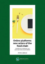 Buchcover Online platforms - new actors of the food chain