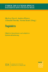 Buchcover Regiolekte