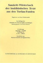 Buchcover Sanskrit-Wörterbuch der buddhistischen Texte aus den Turfan-Funden. Lieferung 6
