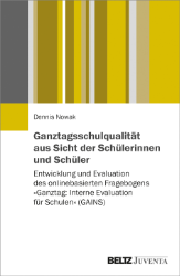Buchcover Ganztagsschulqualität aus Sicht der Schülerinnen und Schüler