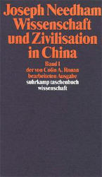 Buchcover Wissenschaft und Zivilisation in China. Band 1
