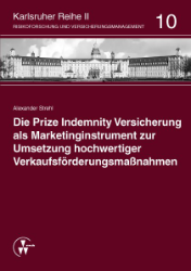 Buchcover Die Prize Indemnity Versicherung als Marketinginstrument zur Umsetzung hochwertiger ...