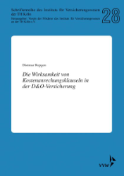 Buchcover Die Wirksamkeit von Kostenanrechungsklauseln in der D&O-Versicherung