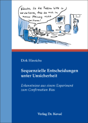 Buchcover Sequenzielle Entscheidungen unter Unsicherheit