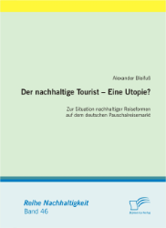 Buchcover Der nachhaltige Tourist - Eine Utopie?