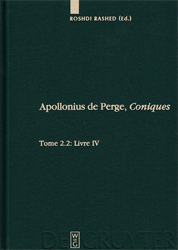Coniques. Tome 2.2: Livre IV. Commentaire historique et mathématique, édition et traduction du texte arabe
