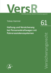 Buchcover Haftung und Versicherung bei Personenkraftwagen mit Fahrerassistenzsystemen