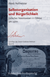 Buchcover Selbstorganisation und Bürgerlichkeit