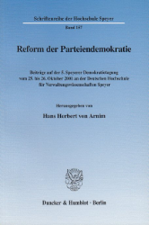 Reform der Parteiendemokratie