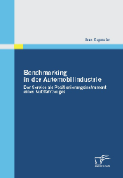 Buchcover Benchmarking in der Automobilindustrie