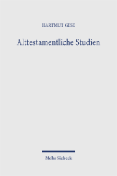 Buchcover Alttestamentliche Studien
